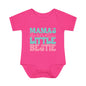 Mama's Dramatic Little Bestie Baby Rib Bodysuit