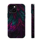 Pink Orchid Feathers MagSafe® Compatible Tough Case for iPhone