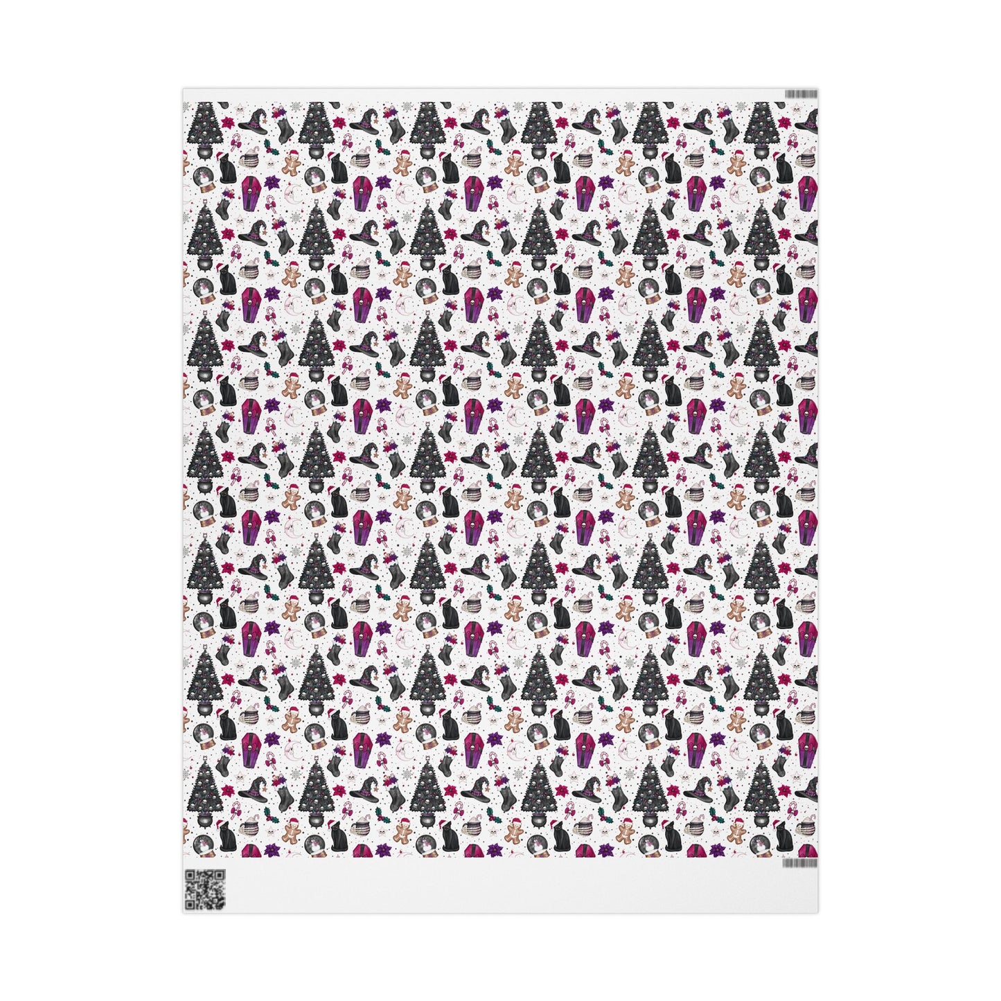 Creepy Christmas Wrapping Paper