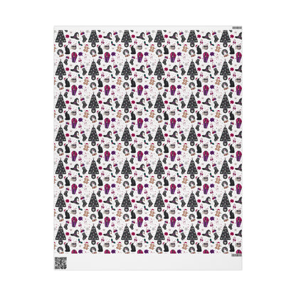 Creepy Christmas Wrapping Paper
