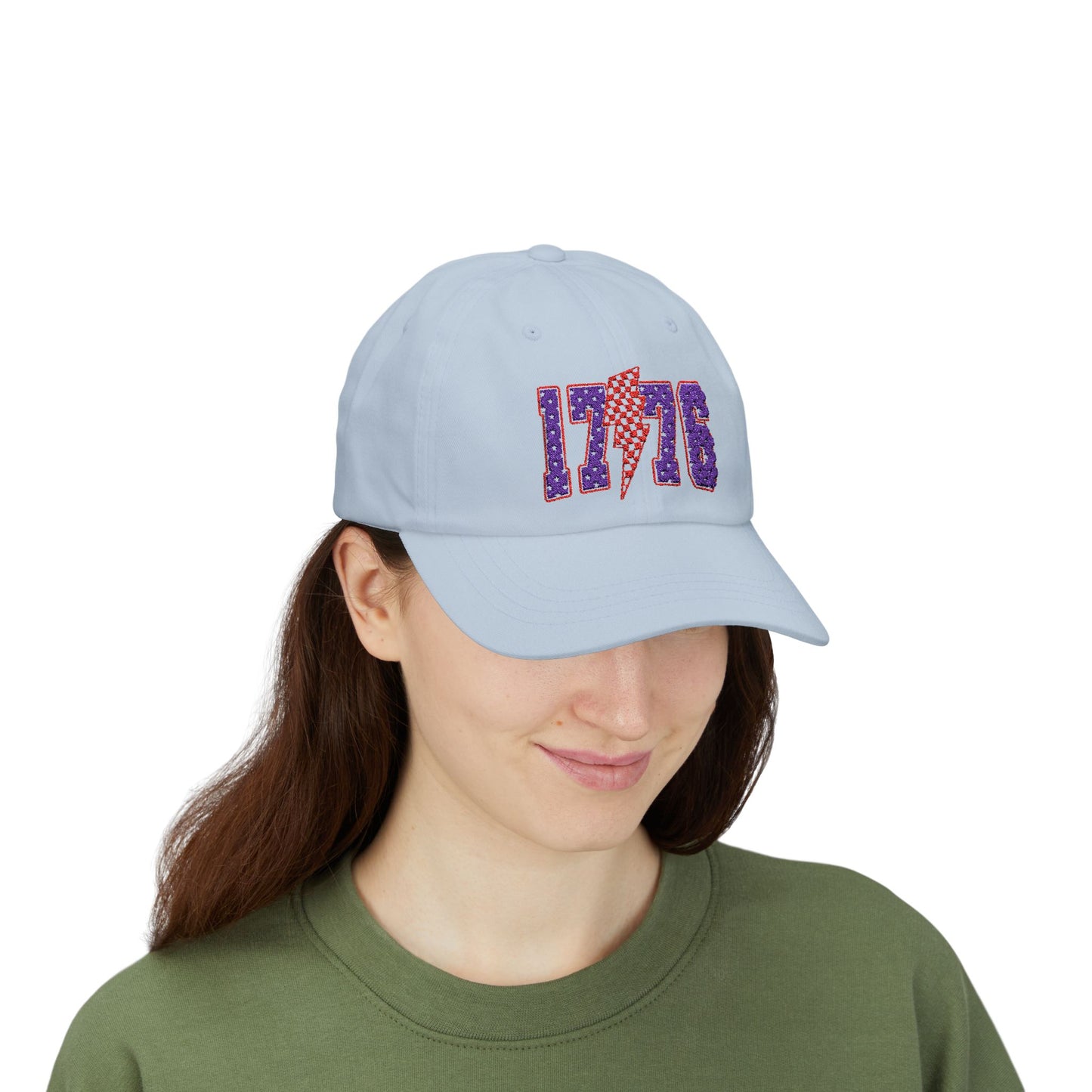 1776 Stars & Stripes Embroidered Classic Dad Cap