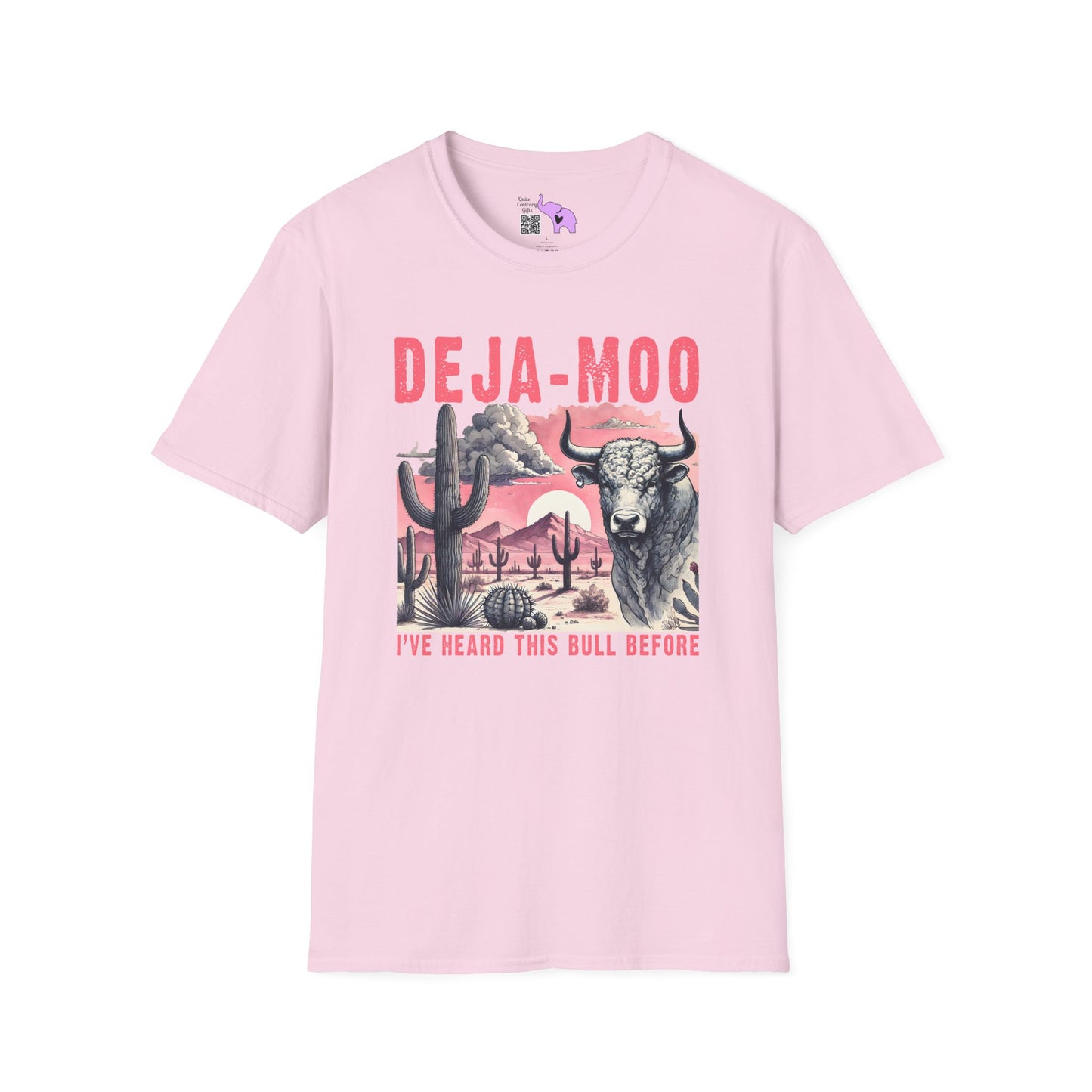 Deja Moo Adult T-shirt