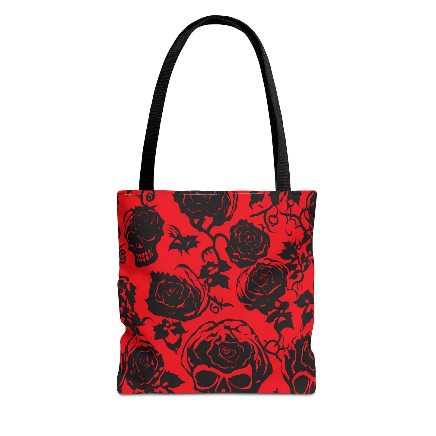 Crimson Masquerade Canvas Tote Bag