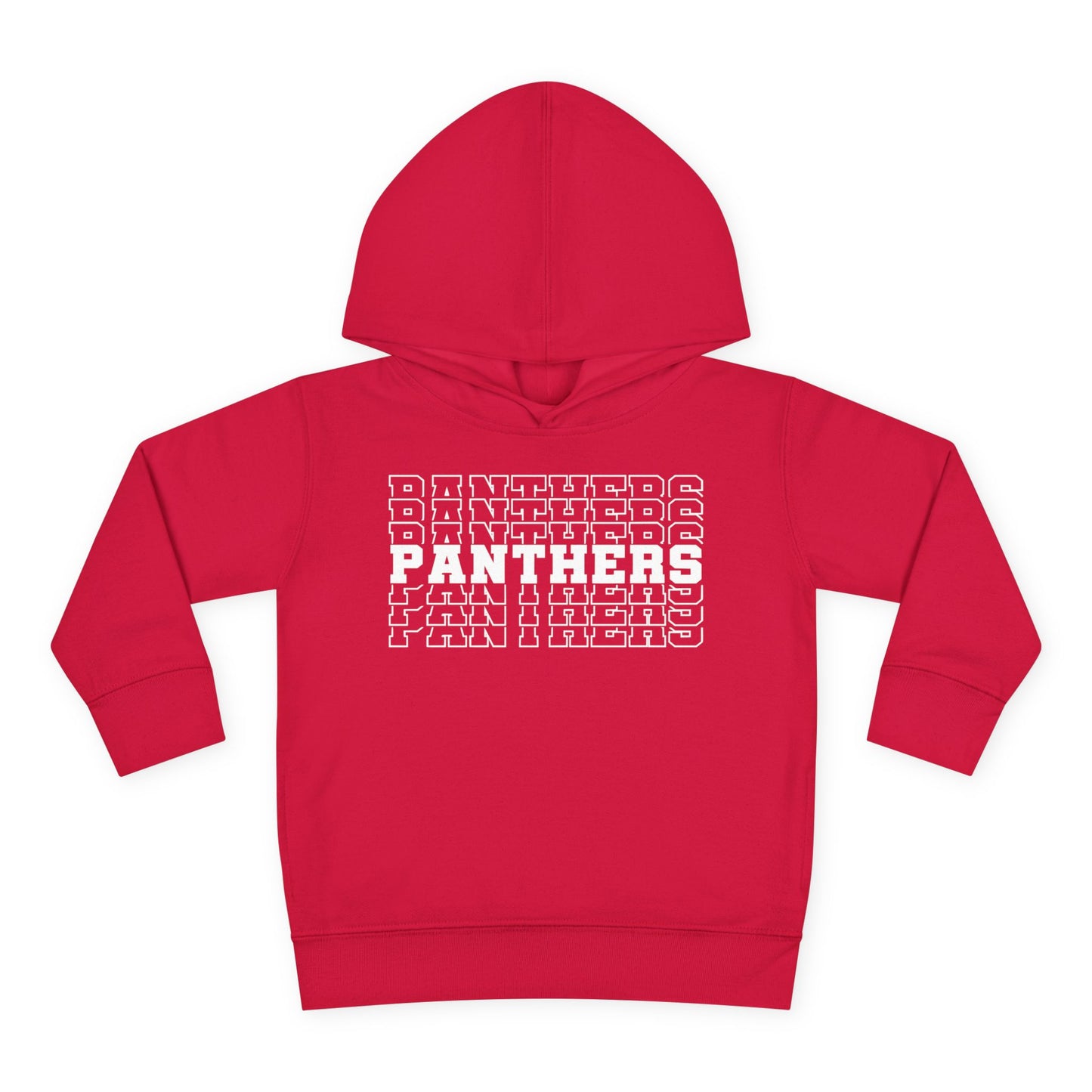 Panthers (Stacked) Toddler Hoodie