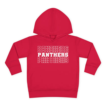 Panthers (Stacked) Toddler Hoodie