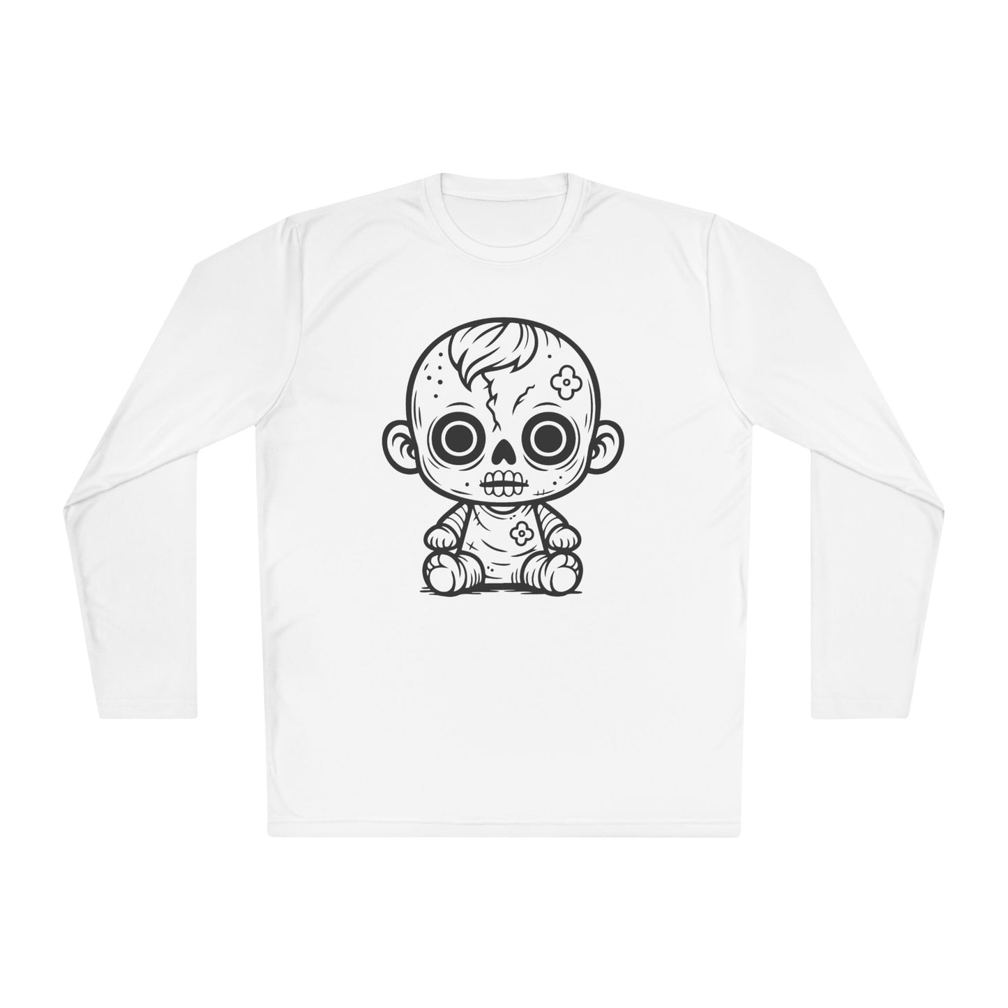 Zombie Baby Adult Long Sleeve Tee