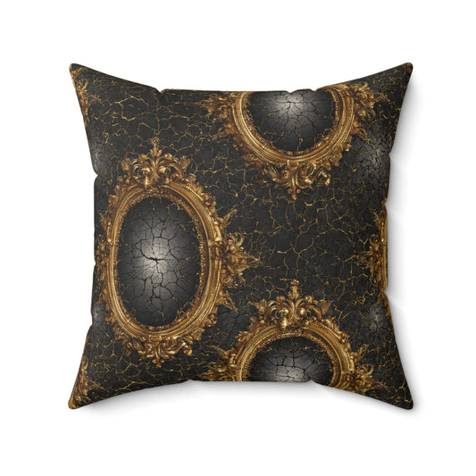 The Broken Gallery Throw Pillow