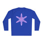 Large Snowflake 2 Adult Long Sleeve Tee