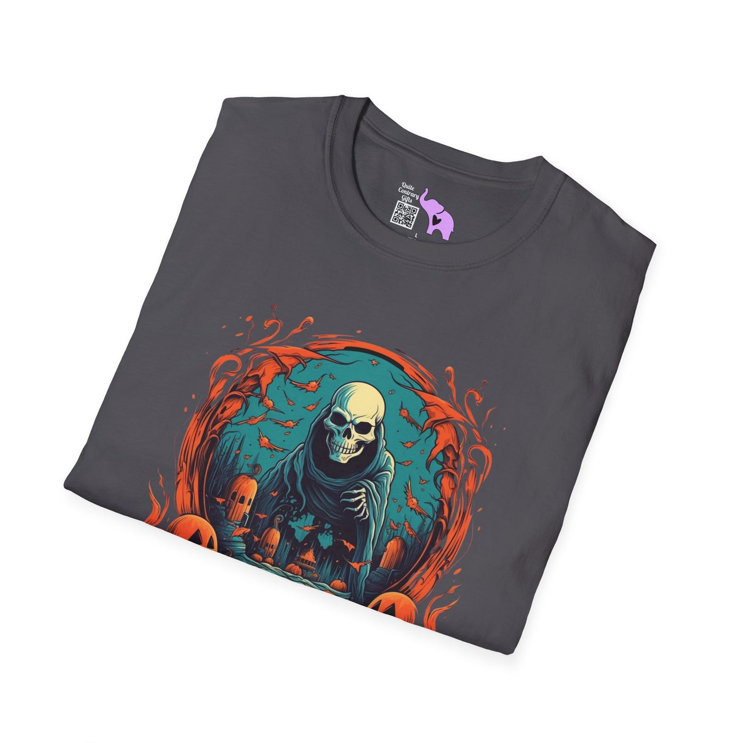 Creepy Ghost 3 Adult T-shirt