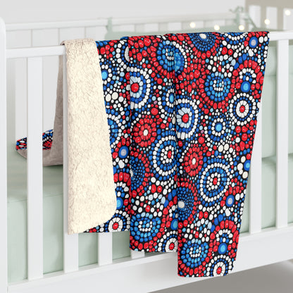 Patriot Pulse Fleece Blanket