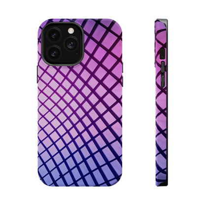 Midnight Mist Mosaic MagSafe® Compatible Tough Case for iPhone