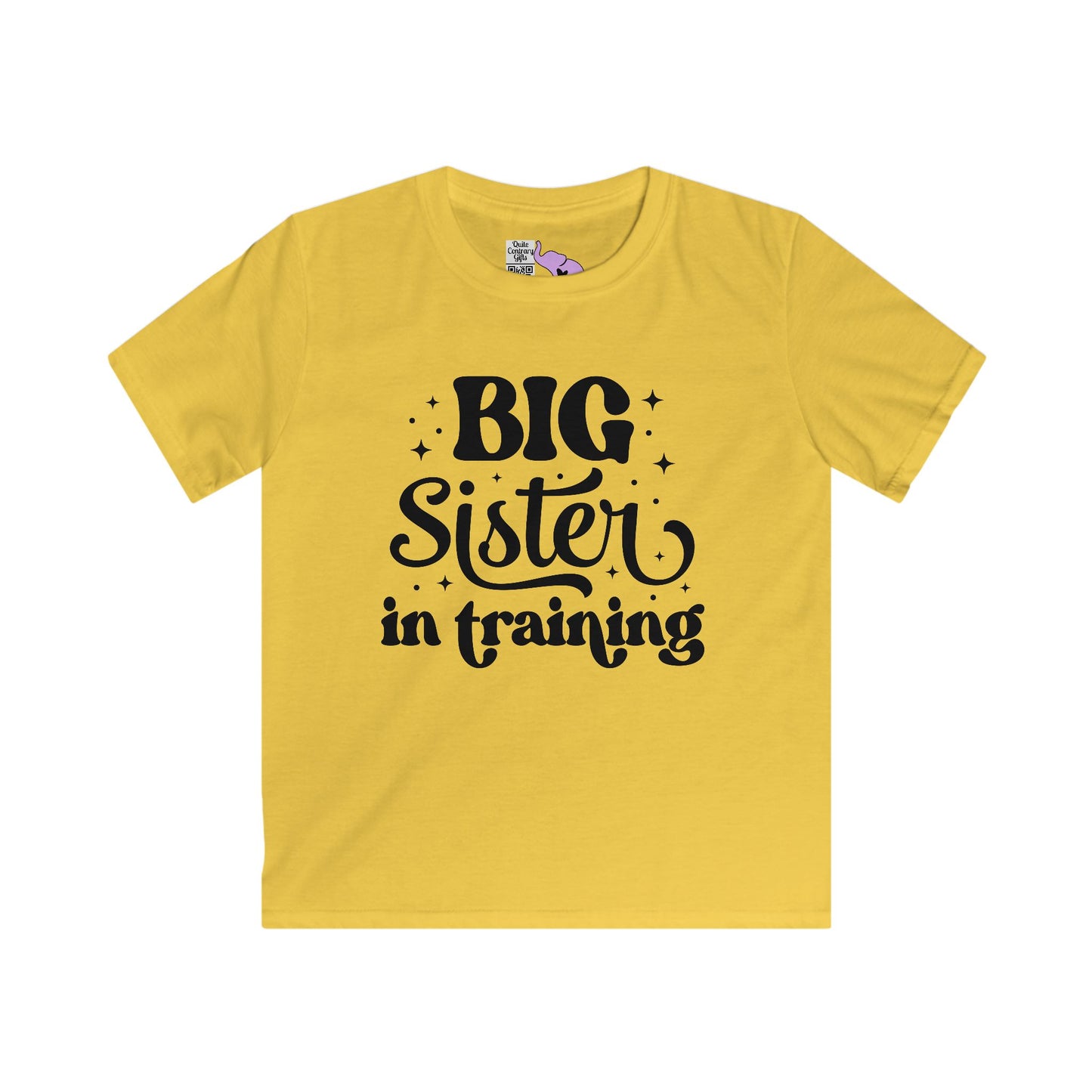 Big Sister in Training Youth Softstyle Tee