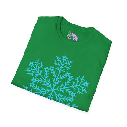 Large Snowflake Adult T-shirt