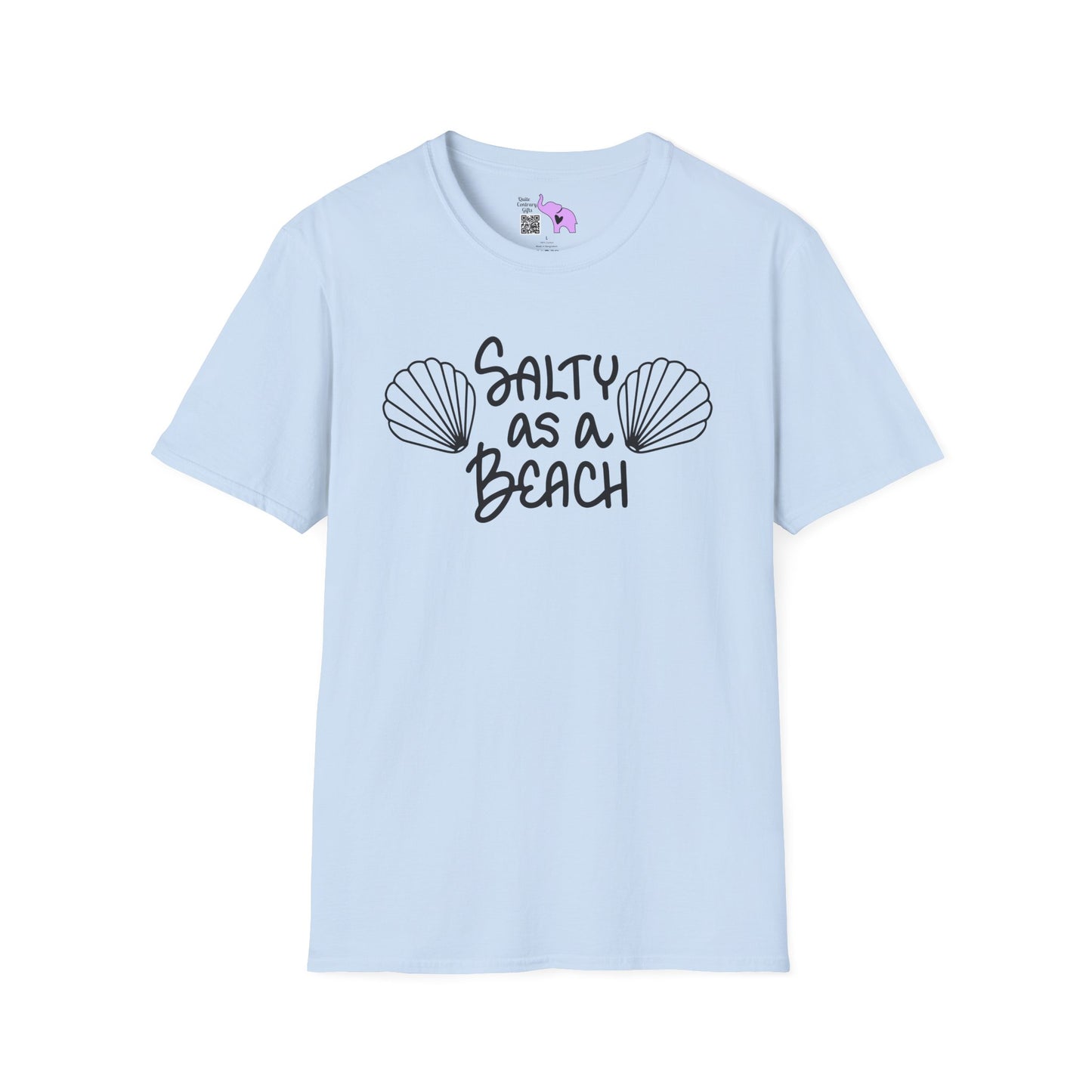 Salty As A Beach Adult T-shirt