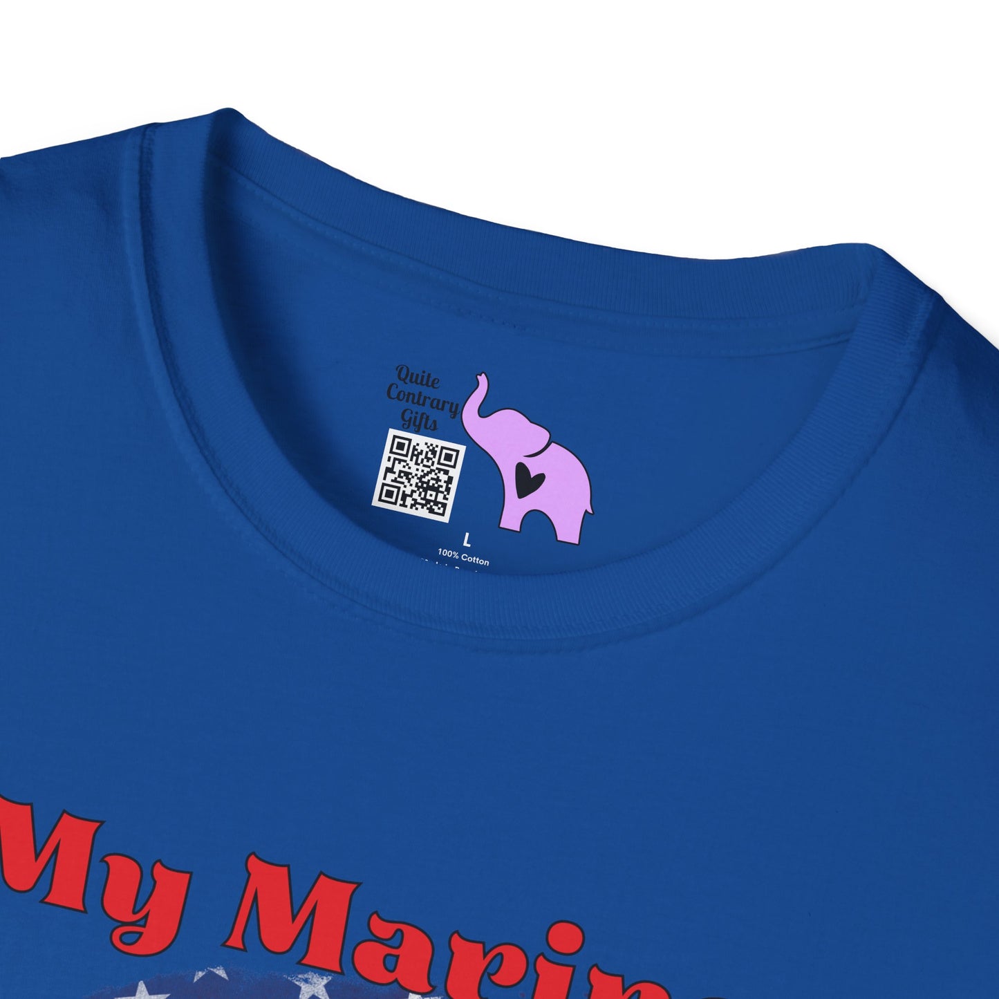 My Marine My Daughter (Dad) Adult T-shirt