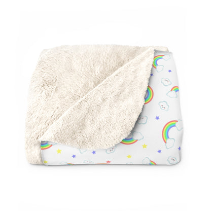 Rainbow Smiles & Stars Basic Bedding Set