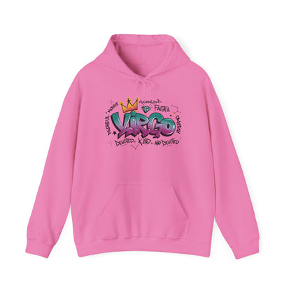 Virgo Street Art Heavy Blend™ Hooded Sweatshirt
