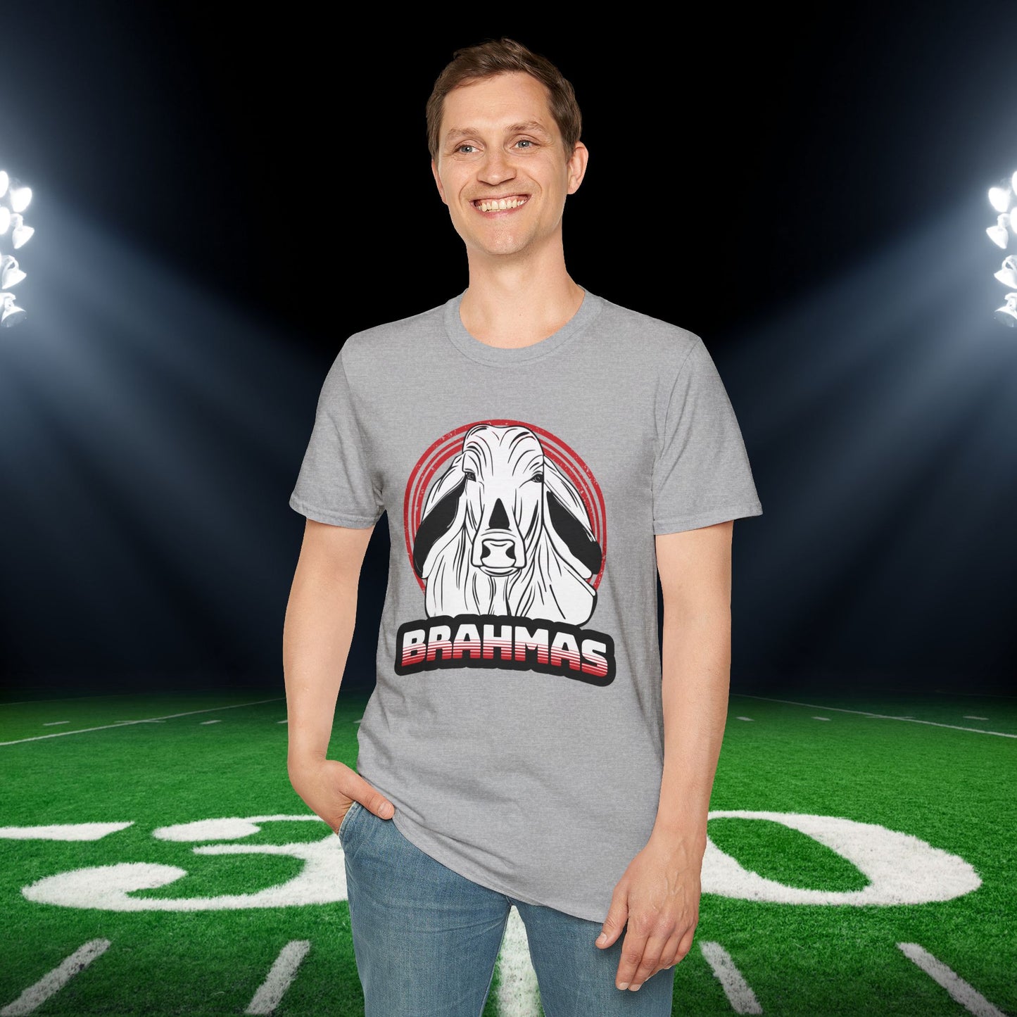 Brahmas Circle Adult T-shirt