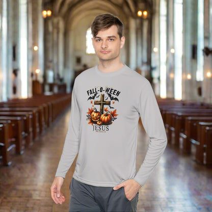 Are You Fall-O-Ween Jesus Lightweight Long Sleeve Tee