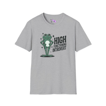 High Functioning Introvert Adult T-shirt