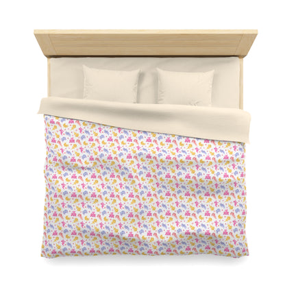 Axolotl Whimsy Microfiber Duvet Cover