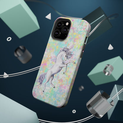 Pastel Pegasus MagSafe® Compatible Tough Case for iPhone