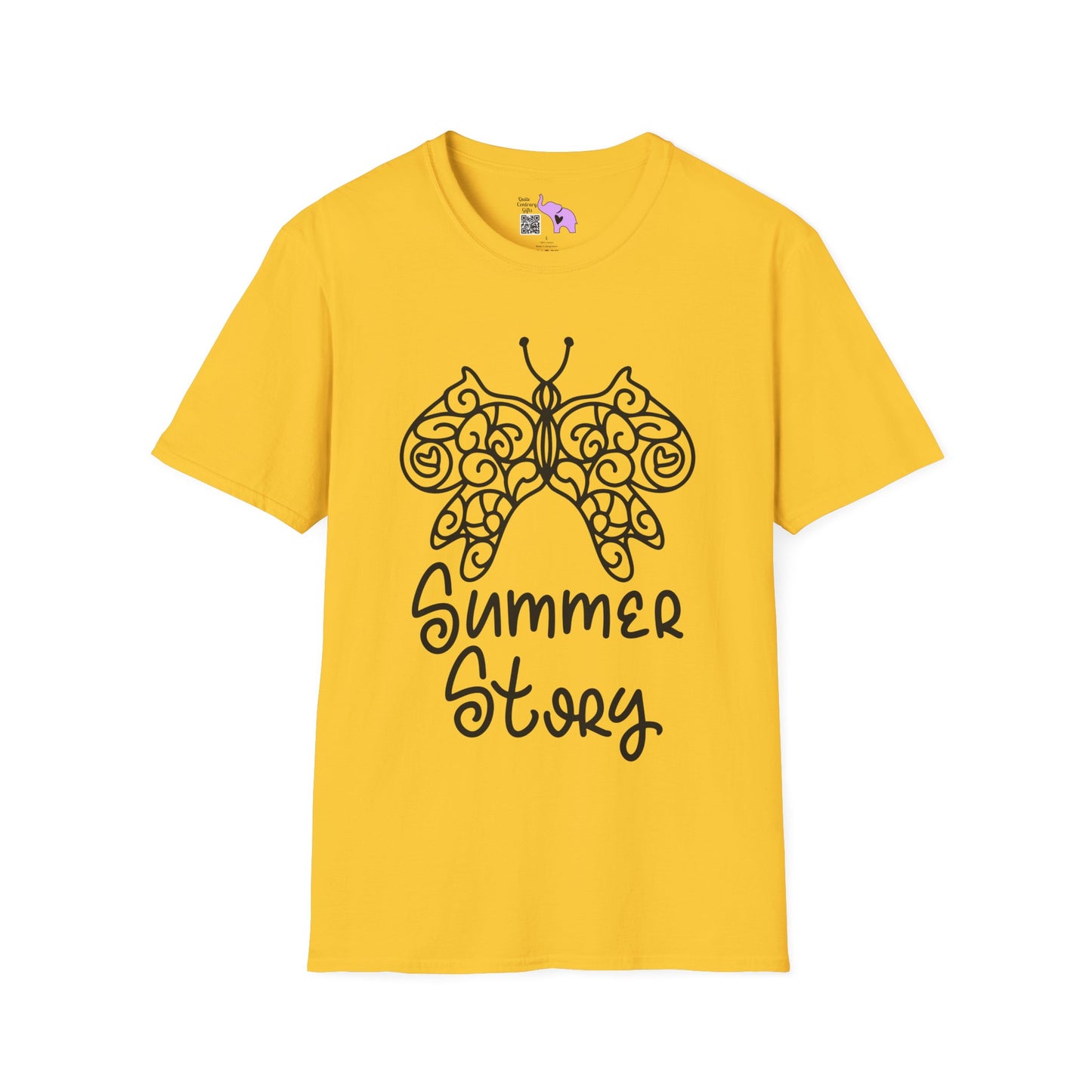 Summer Story (Butterfly) Adult T-shirt