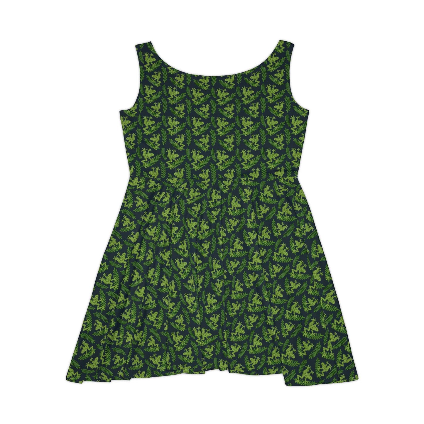 Emerald Canopy Frogs Women's Skater Dress