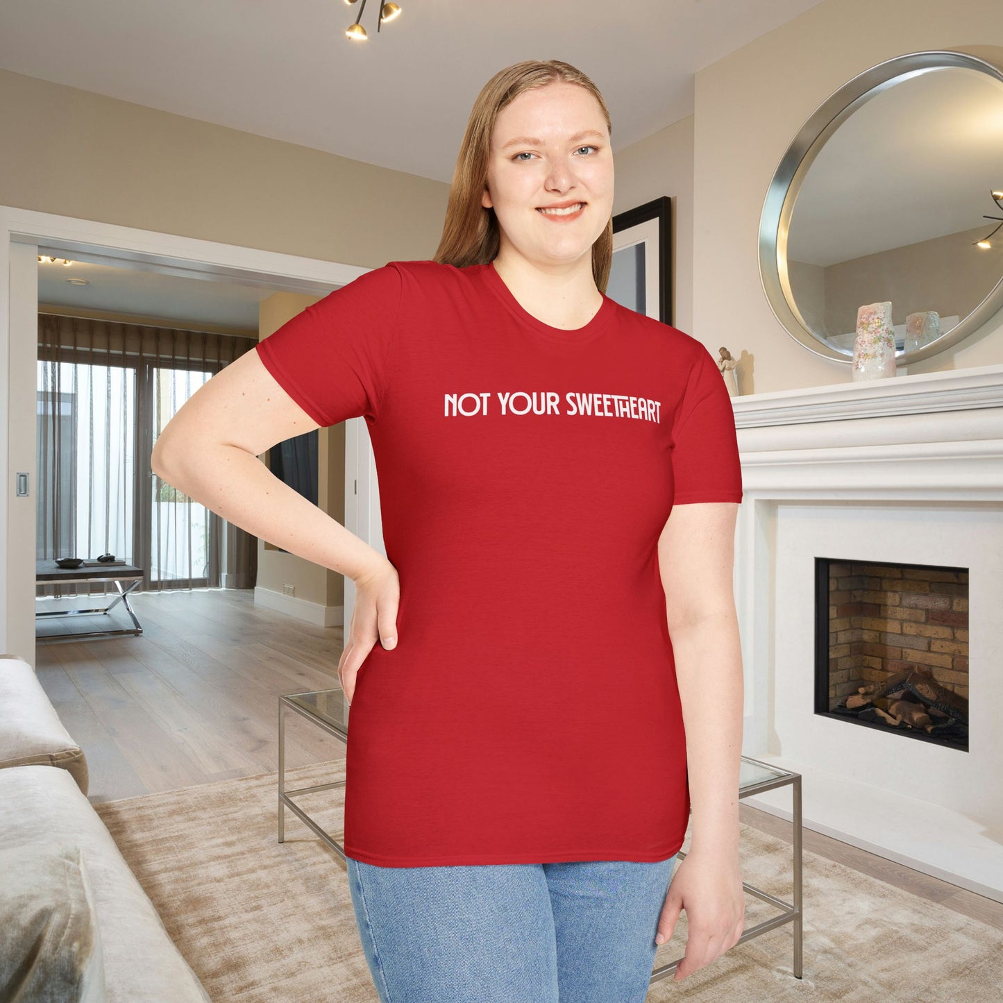 Not Your Sweetheart Adult T-shirt