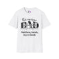 This Awesome Dad Belongs To... Adult T-shirt (Personalizable)