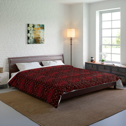 Ruby Night Blossoms Basic Bedding Set