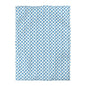 Cozy Blue Checkered Microfiber Duvet Cover