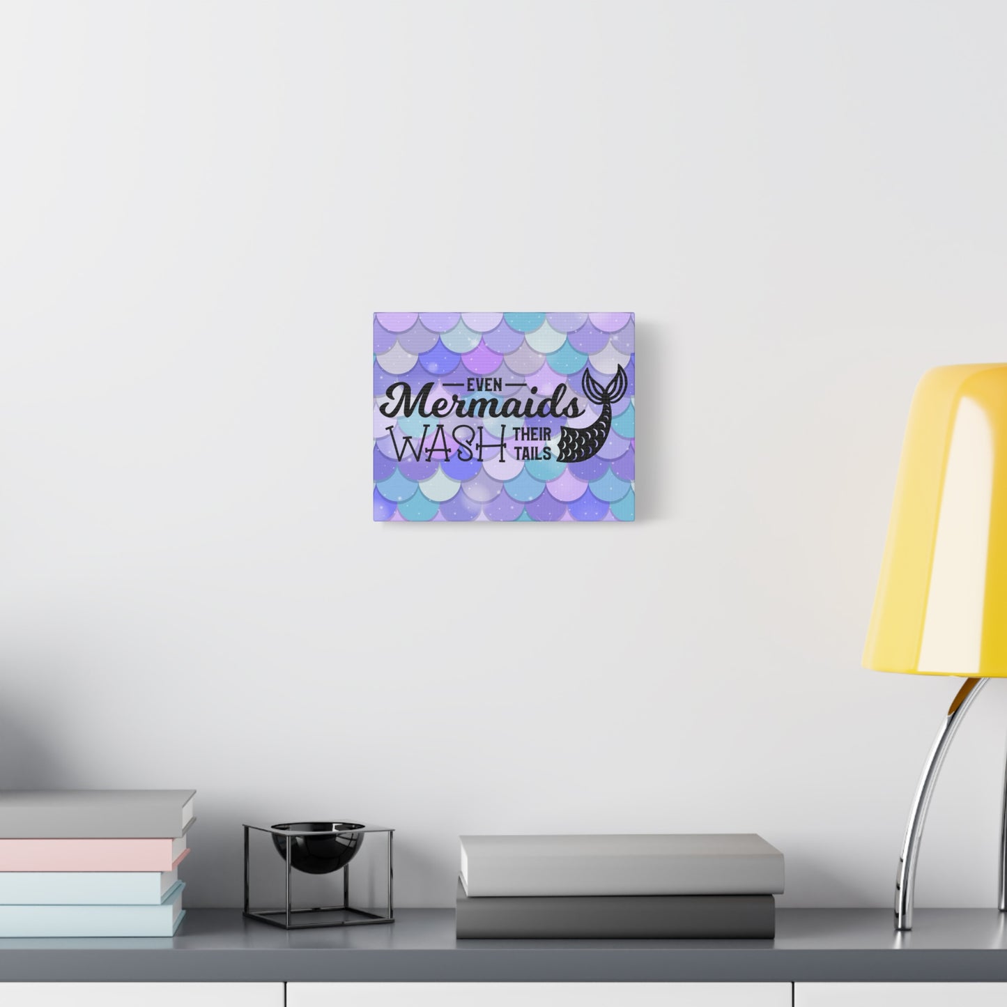 Even Mermaids Wash Their Tails 2 Canvas Art