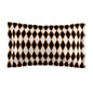 Midnight Ember Harlequin Microfiber Pillow Sham