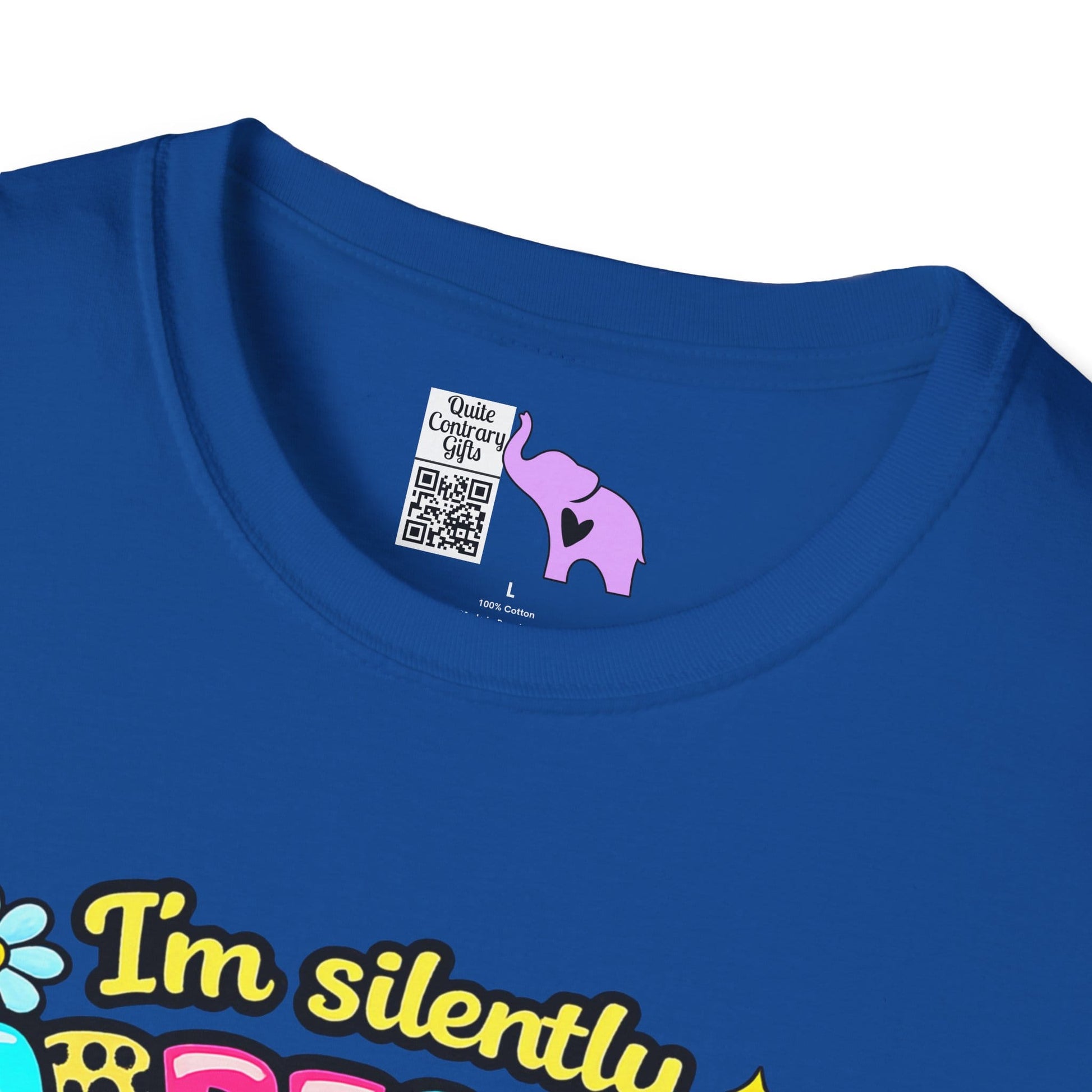 I'm Silently Correcting Your Grammar (Colorful) Adult T-shirt