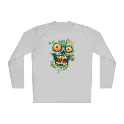 Creepy Ghoul Adult Long Sleeve Tee