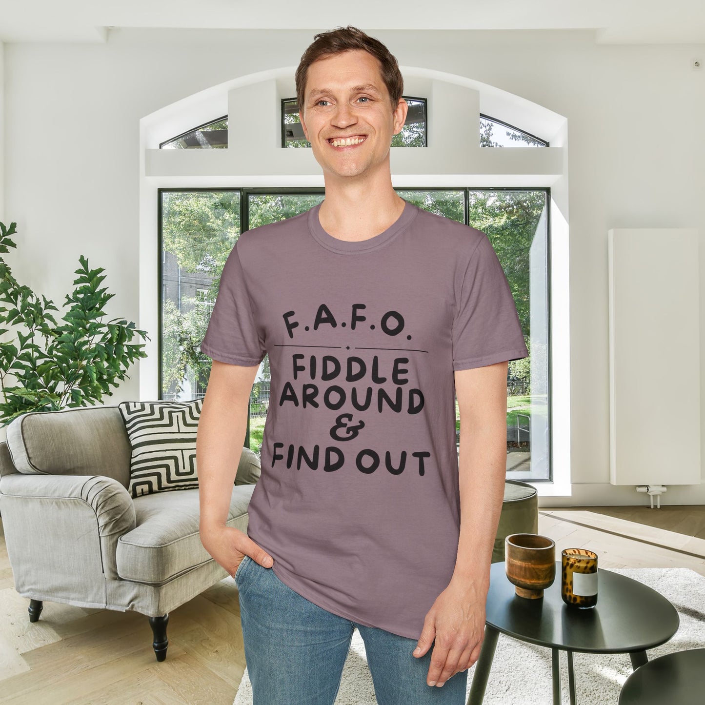 Fiddle Around & Find Out Adult T-shirt