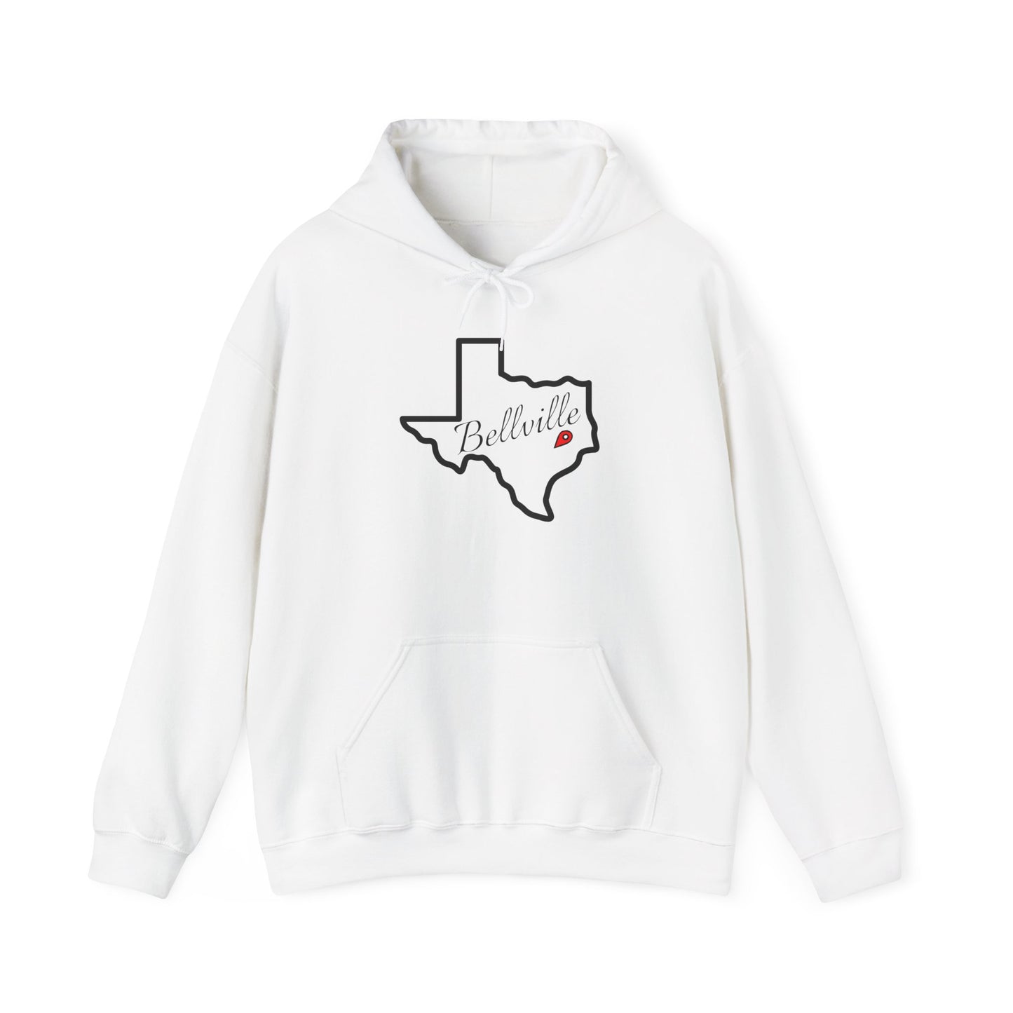 Bellville Texas Adult Heavy Blend™ Hooded Sweatshirt