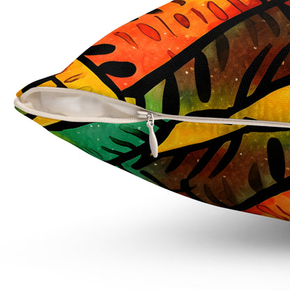 Kuumba Spark Throw Pillow