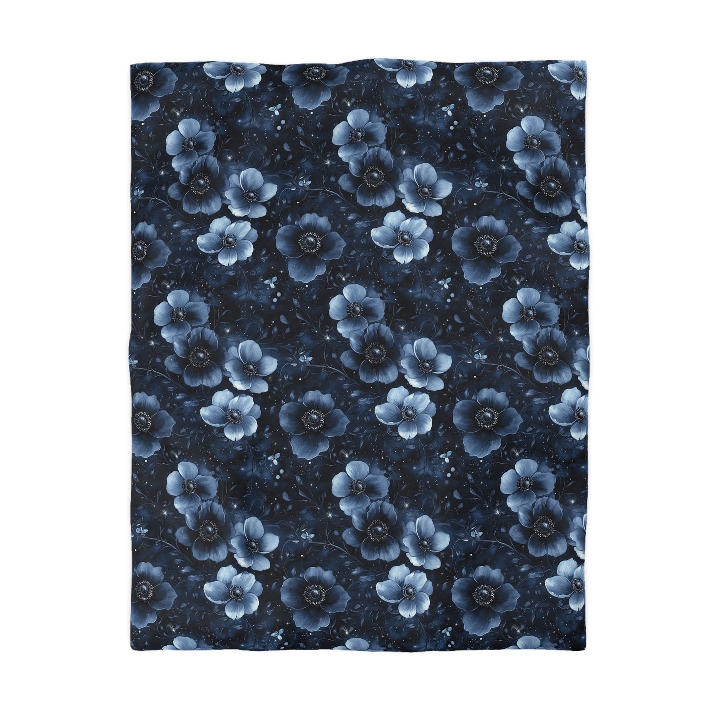 Midnight Blossoms Duvet Bedding Set