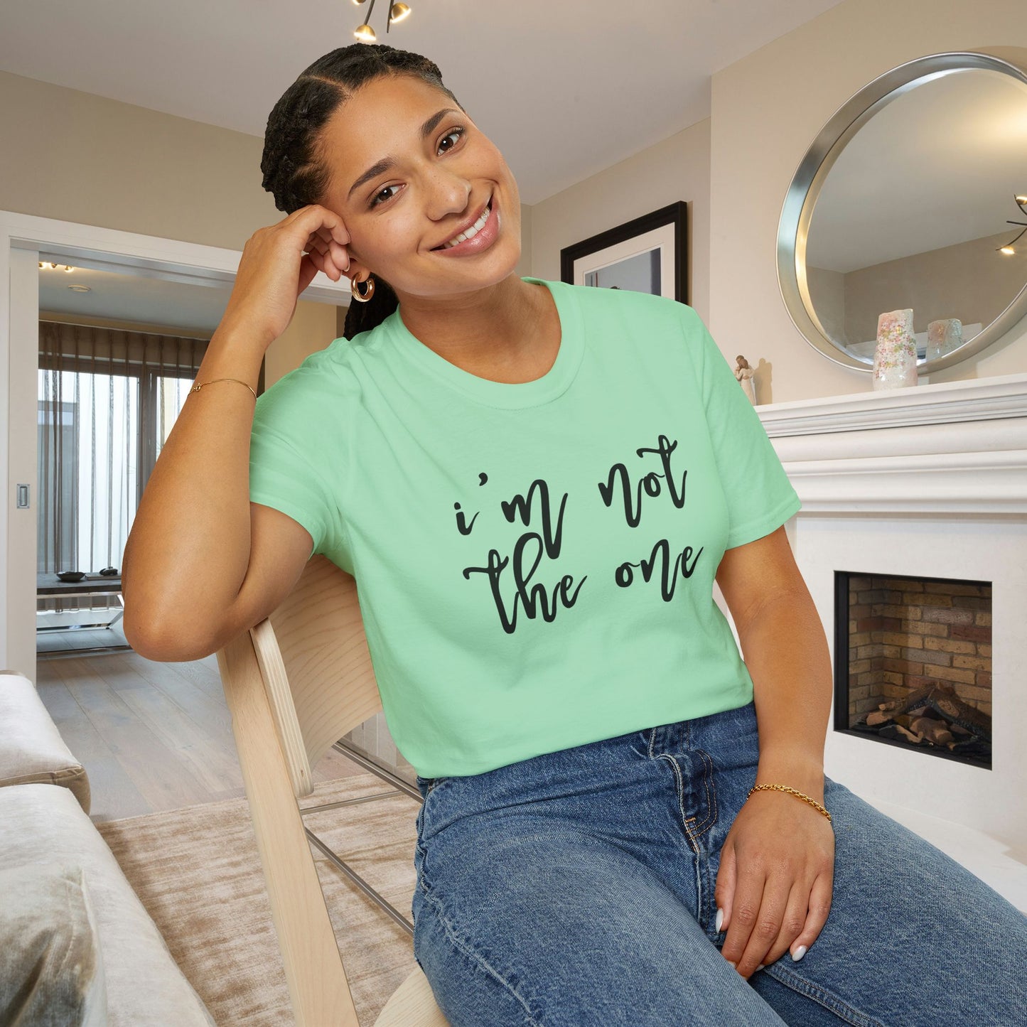 I'm Not The One Adult T-shirt