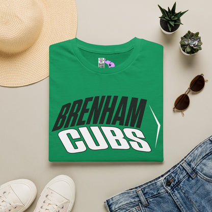Brenham Cubs (Angled) Adult T-shirt