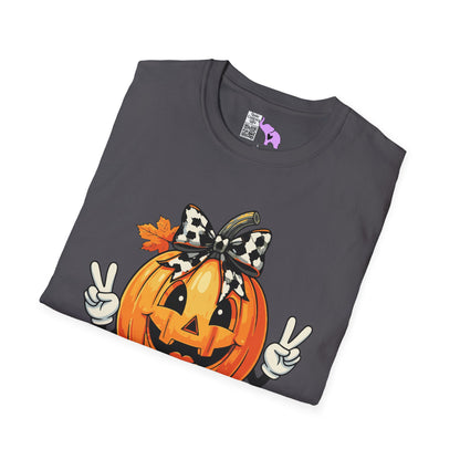 Pumpkin Peace Adult T-shirt
