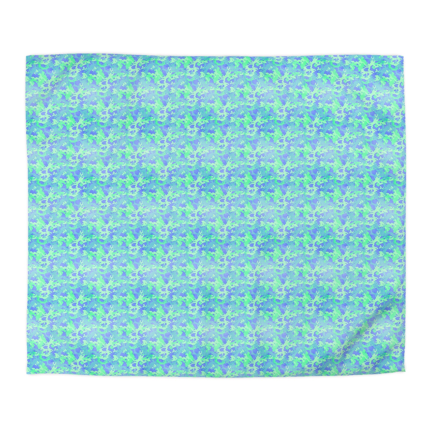 Glacier Grove Camo Microfiber Duvet Cover