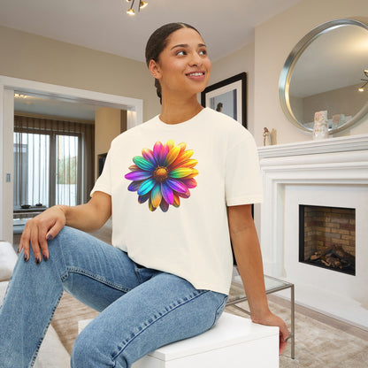 Spectrum Petals Women's Boxy Tee