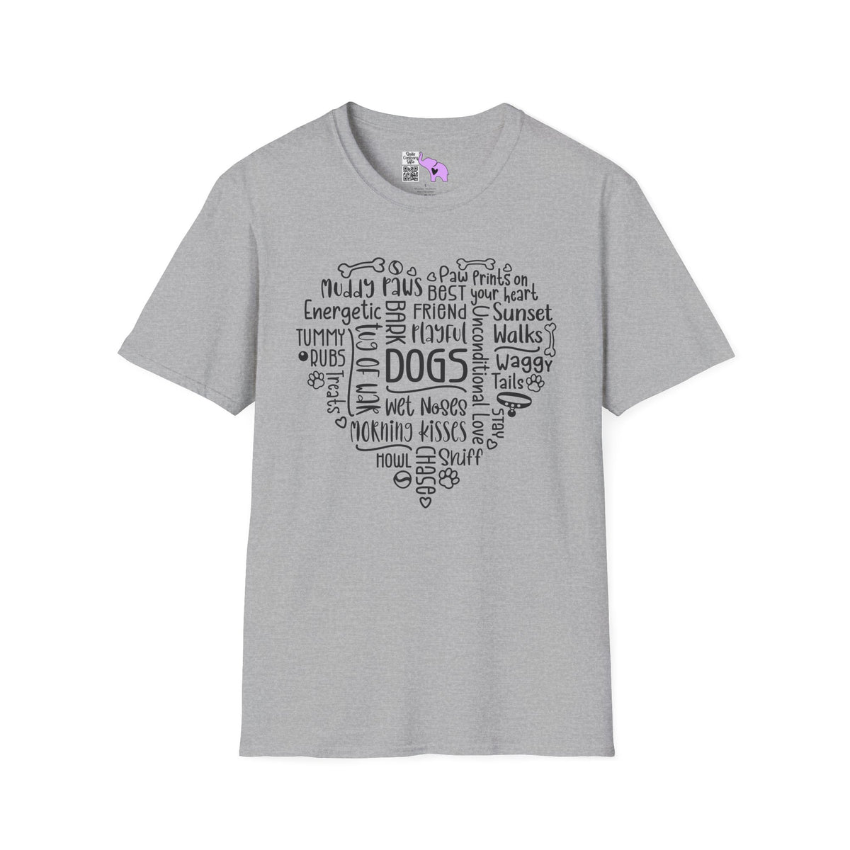 A Dog's Heart Adult T-shirt