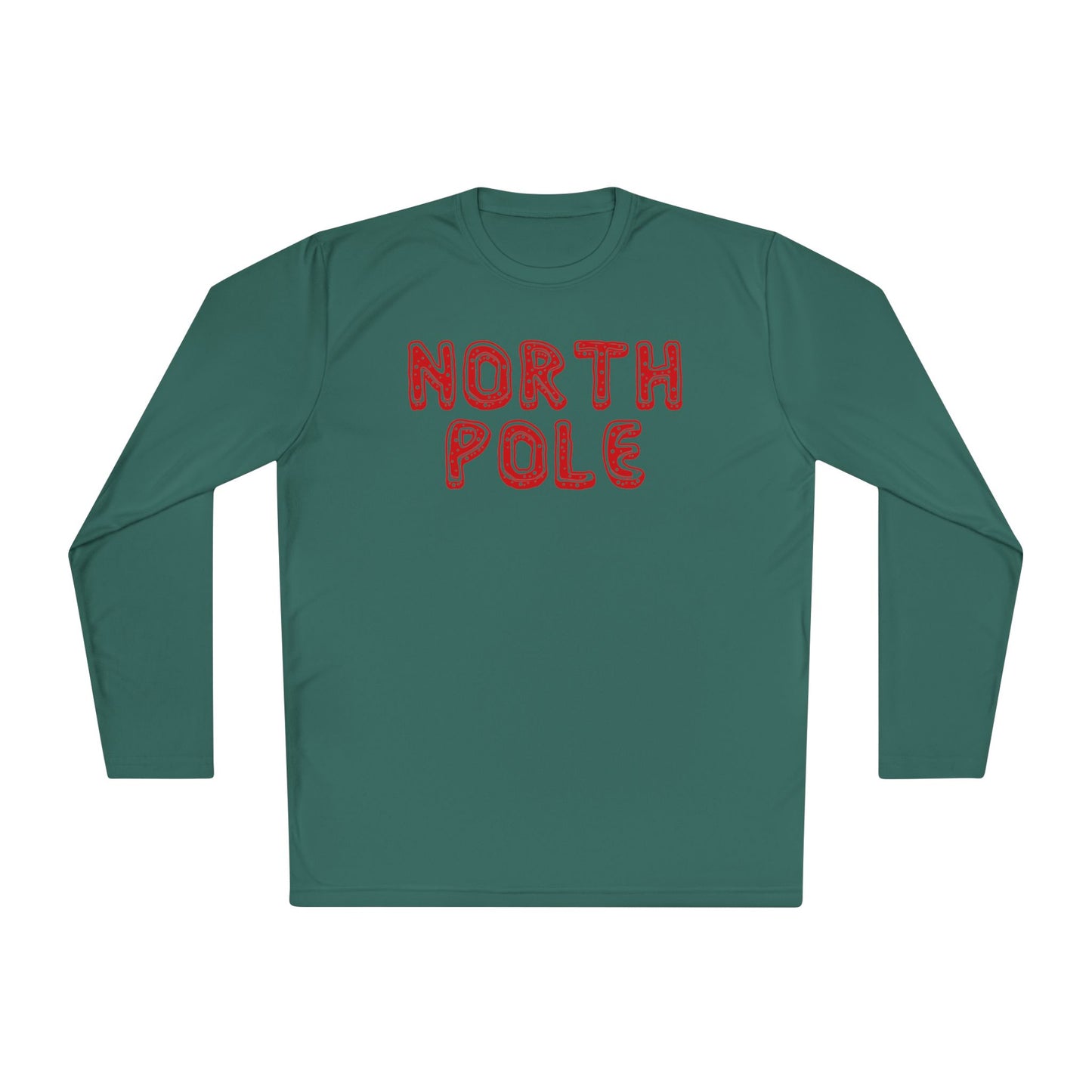 North Pole Adult Long Sleeve Tee
