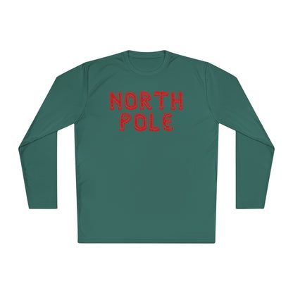 North Pole Adult Long Sleeve Tee