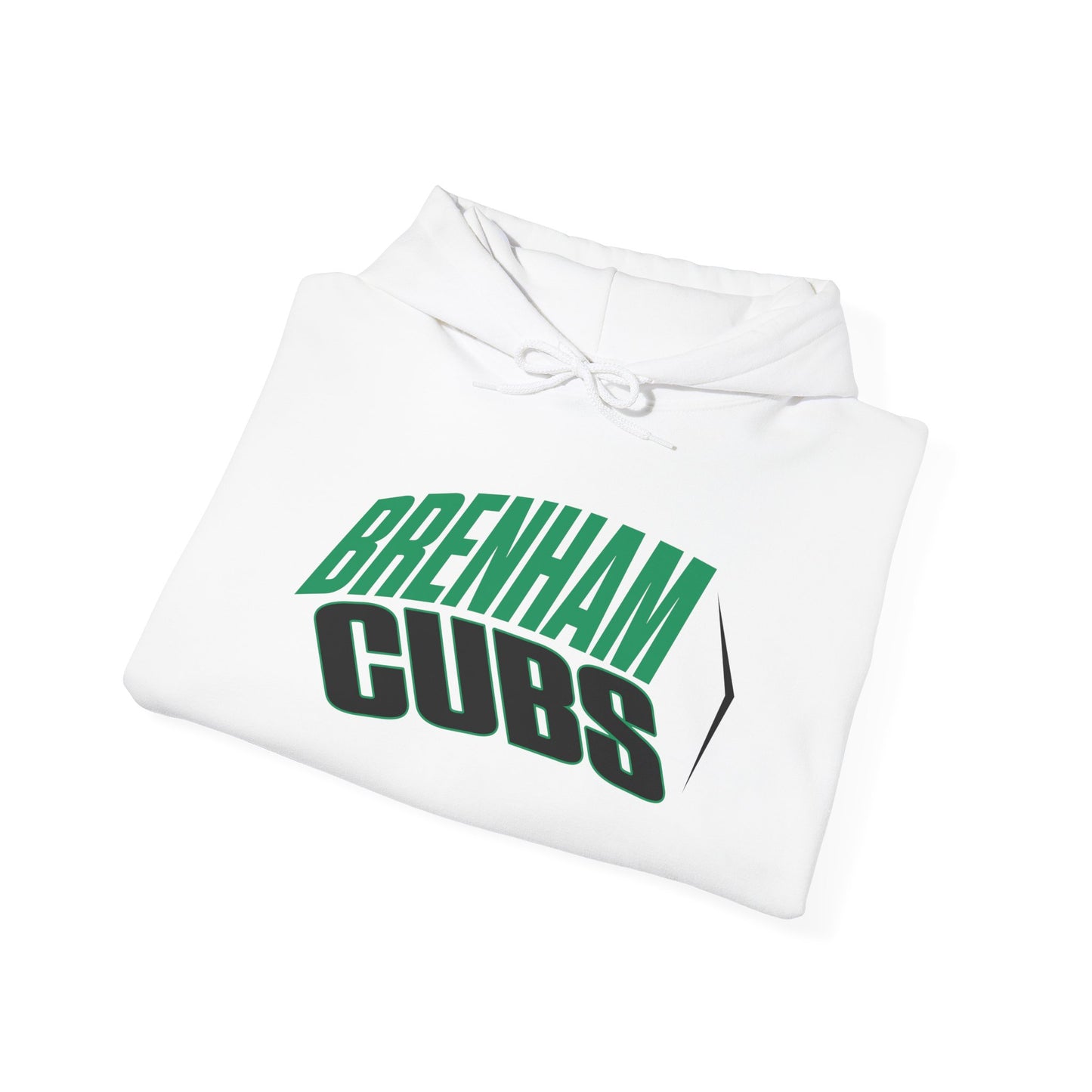 Brenham Cubs (Angled) Adult Heavy Blend™ Hooded Sweatshirt