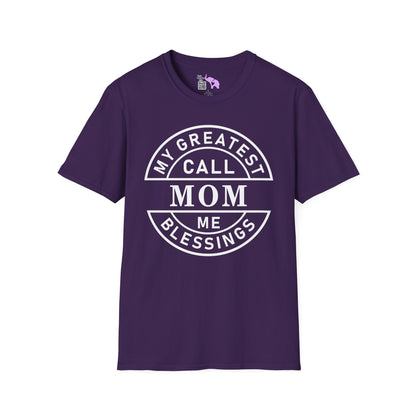 My Greatest Blessings Call Me Mom Adult T-shirt